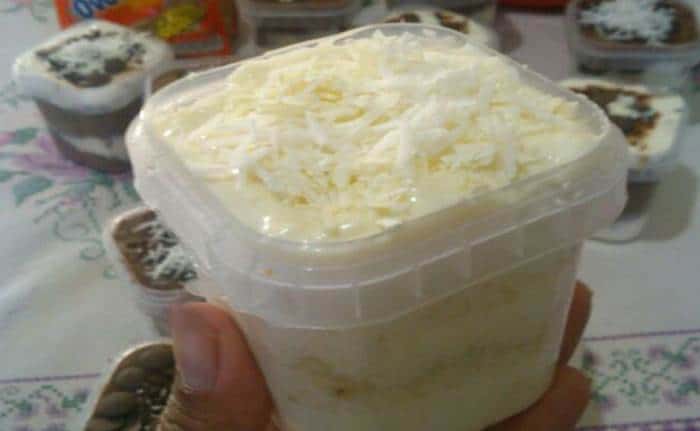 Imagem Bolo gelado de coco no pote