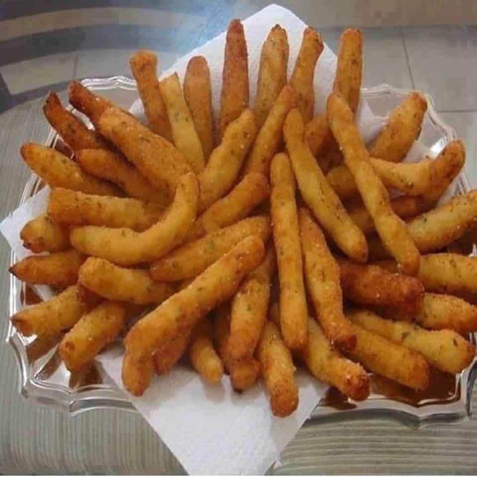 Imagem Bolinhos crocantes de batata frita