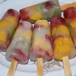 Receita de Picolé de salada de frutas 