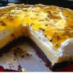 Receita de Torta pavê de maracujá
