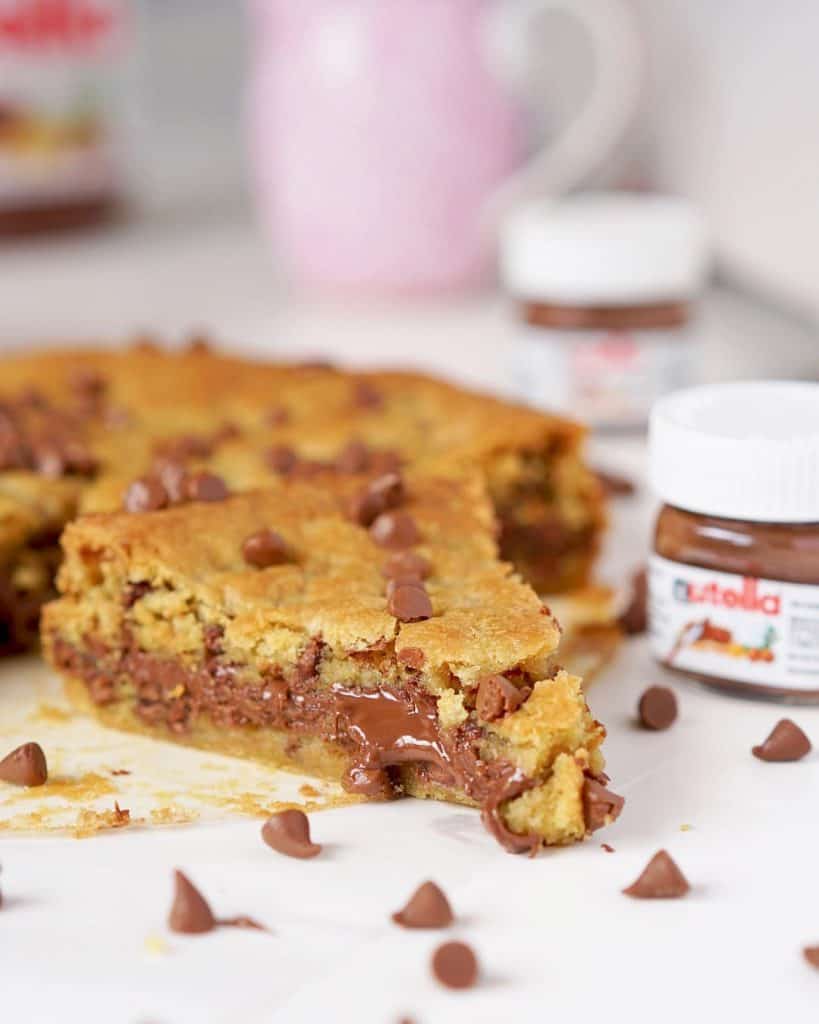 Imagem Torta de Cookie com Nutella