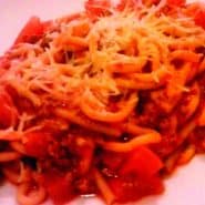 Receita de Espaguete à Bolonhesa na panela de pressão