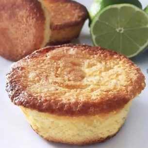 Muffins de Limão e Iogurte sem Glúten
