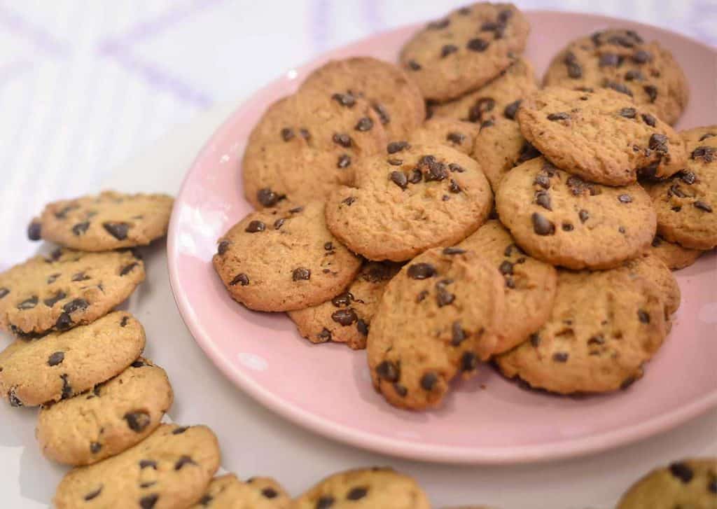 Imagem Cookie americano com gotas de chocolate