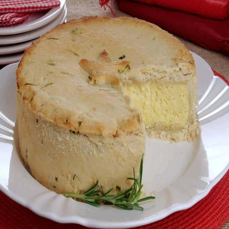 Imagem Empadão de ervas com queijo