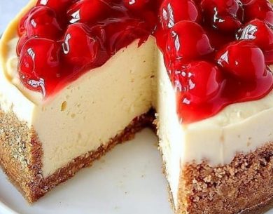 Cheesecake simples