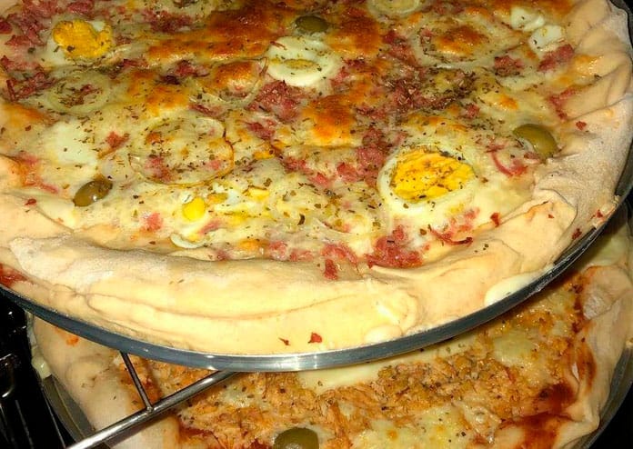 Imagem Pizza caseira simples