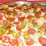 Receita de Massa especial para pizza