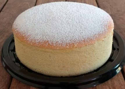 Bolo japonês (Butter cake ou Bolo Esponja)