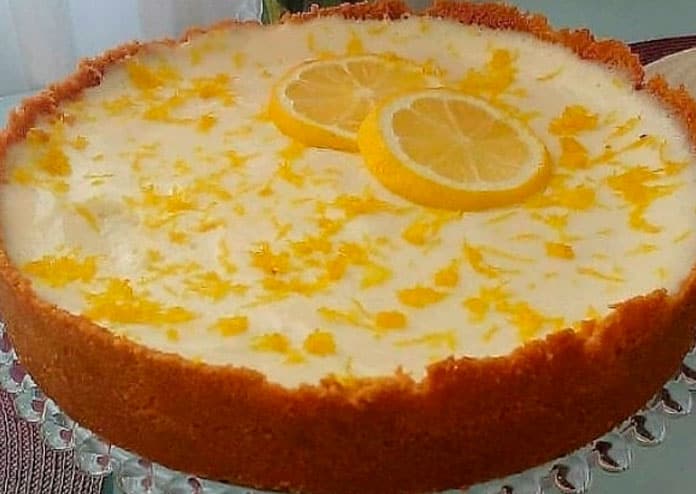 Torta mousse de limão siciliano