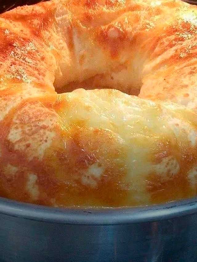 Imagem Pão de queijo de forma, como fazer